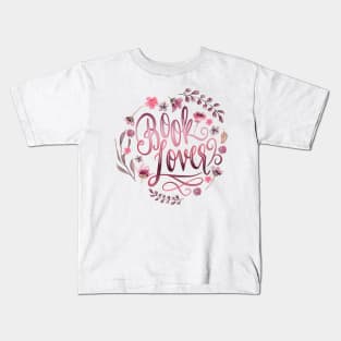 BOOK LOVER Kids T-Shirt